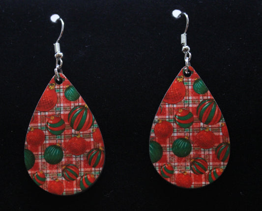 Christmas Tree Ornament Christmas Earrings