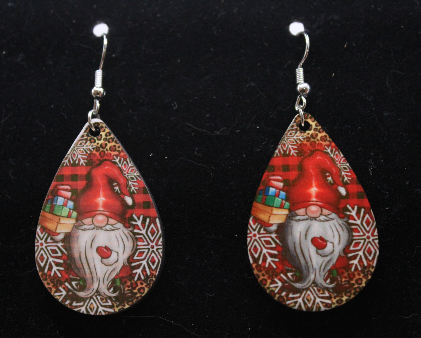 Gnome Christmas Earrings