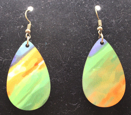 Watercolor Earrings