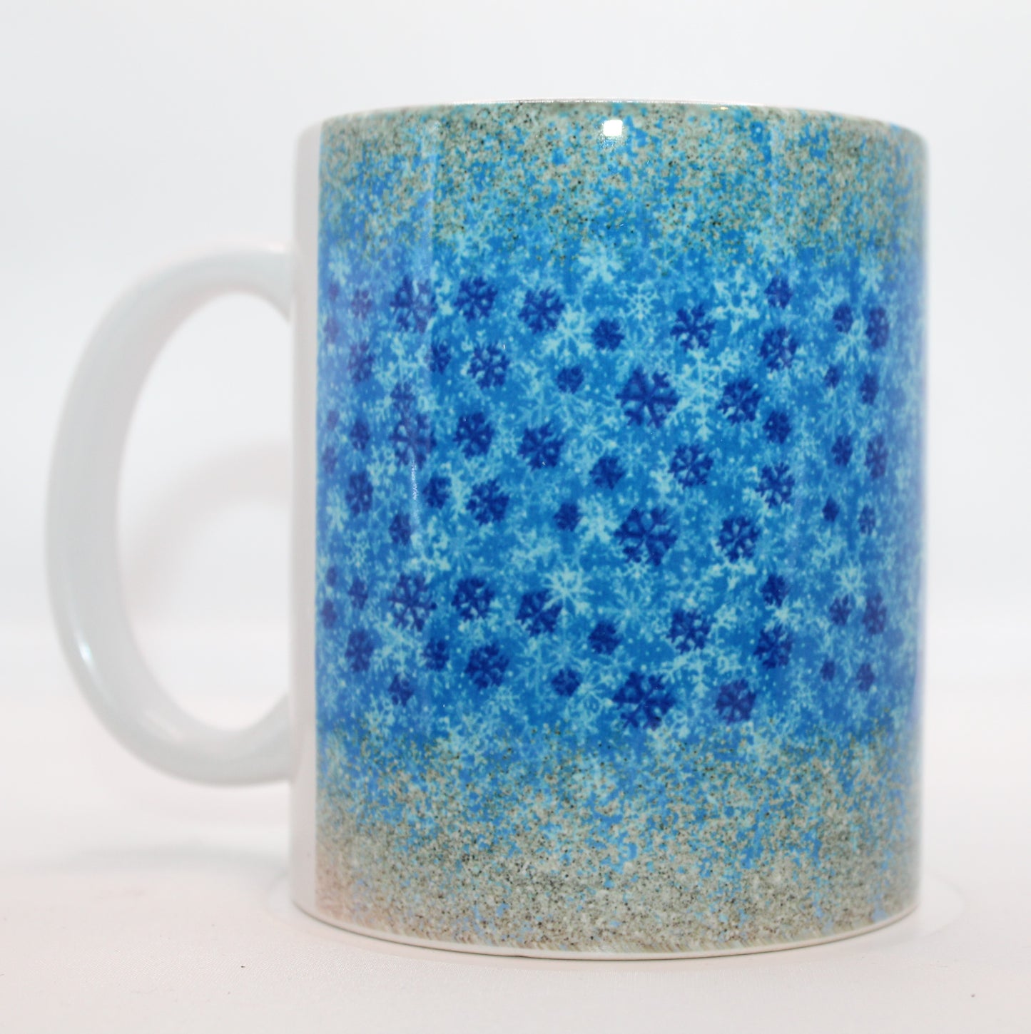 Christmas Snowflake and Stars 11 Ounce Mug - Design #3